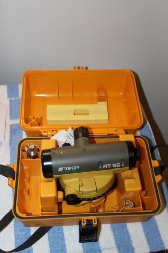 Topcon AT-G6 Auto Level 24x Magnification Surveying Construction Engineering Gre