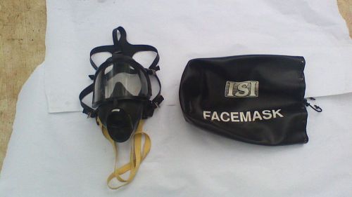 FIREFIGHTER MASK ISI SCBA INCLUDES NET FACE GUARD BAG FRESH AIR BREATHING OXYGEN