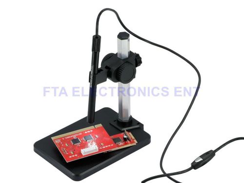 600X 2MP 6 LED Light USB Video Camera Digital Microscope Endoscope Magnifier Pen
