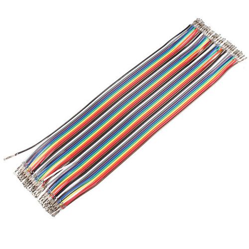 Dupont Reed Jumper Wire Cable Female-Female Pin Connector 2.54mm Pitch Useful