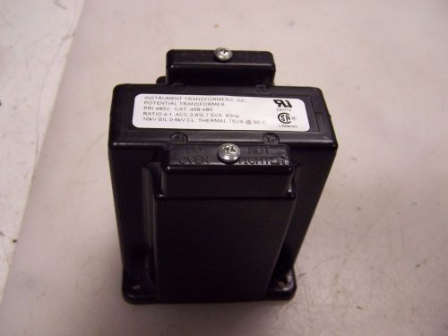 NEW INSTRUMENT TRANSFORMERS 7.5 VA 480V PRI POTENTIAL TRANSFORMER 468-480 4:1