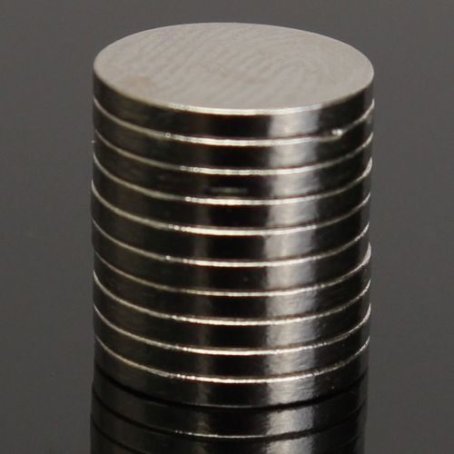 10Pcs Strong Magnetic N50 Round Fridge Magnets 8x1mm Rare Earth Neodymium NdFeB