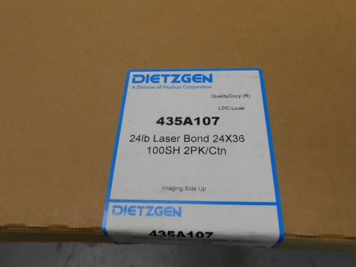 DIETZGEN 435A107 LASER BOND 24x36 100 SHEETS 2 PACKS NOS