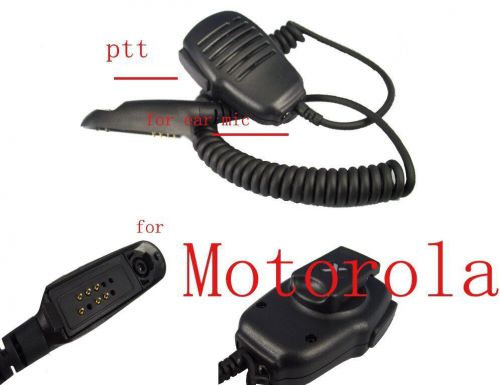 Pro ptt shoulder speaker mic for motorola gp338 gp328 gp340 gp380 as pmmn4013a for sale