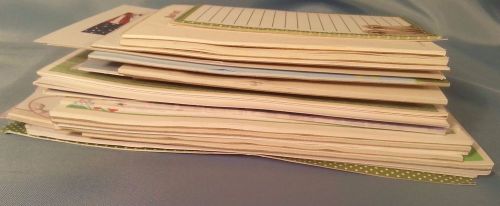 32 pc Assorted Note Paper Pads {962-B5}