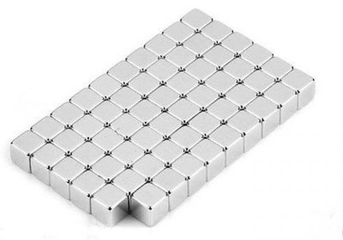 50pcs Neodymium Magnets 5mm Cube N50 Rare Earth Disc Super Strong Rare Earth