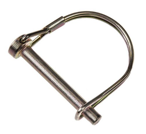 Double HH 5/16&#034; x 2-1/4&#034;, Round, Wire Lock Hitch Pin With Coil Tension 81987