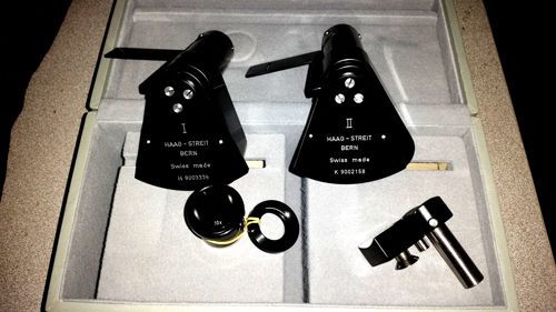 Haag-Streit Depth Measuring Devices I+II Pachymeter for BM/BQ 900 Slit Lamp NEW