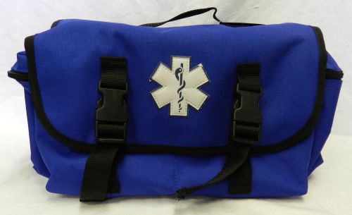 Blue paramedic rescue emt ems emergency medical response trauma bag new for sale