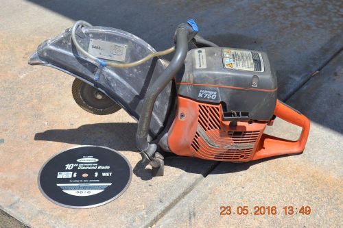 Husqvarna Partner K750 Gas Powered 14&#034; Concrete Cut-Off Demolition Saw w/ Blade