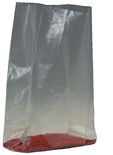 Bauxko 24&#034; x 24&#034; x 60&#034; Gusseted Poly Bags, 2 Mil, 25-Pack (xPB1697-25), New