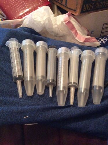 60 ml Large Plastic Syringes (8)