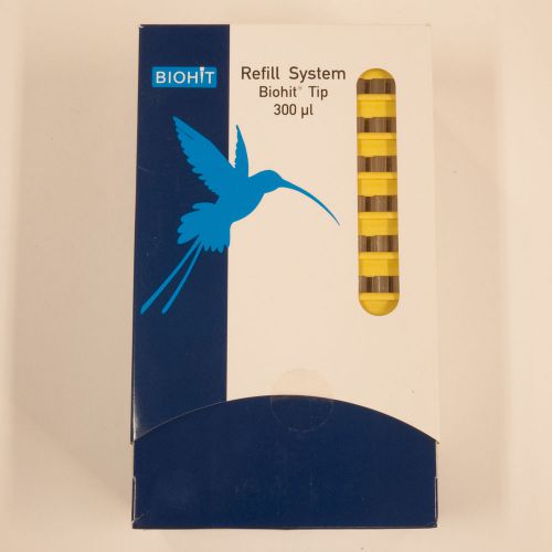 Biohit Refill System Tip 300ul 10x90 Cat No. 790302 |  SEALED  |  FAST SHIPPING!