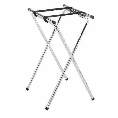 1 Piece Tray Double Bar Stand Chrome-Plated SLTS002 Foldable