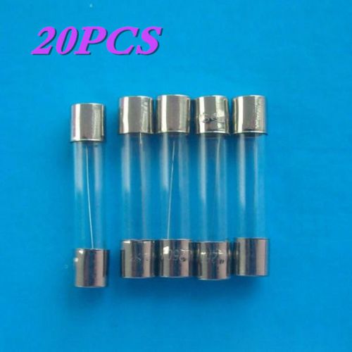 NEW! 20pcs Fast acting fuses 1.5A 250V 5x20mm Glass Fuses Good Quility!