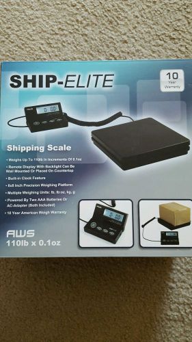 AWS Ship-Elite Model No.: SE-50 Digital Postal Scale With Remote Display 110lbs.