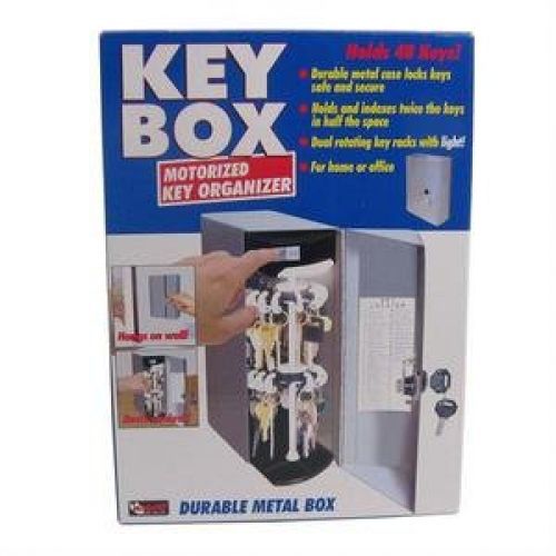 American science &amp; surplus motorized lockable rotating key holder with light for sale
