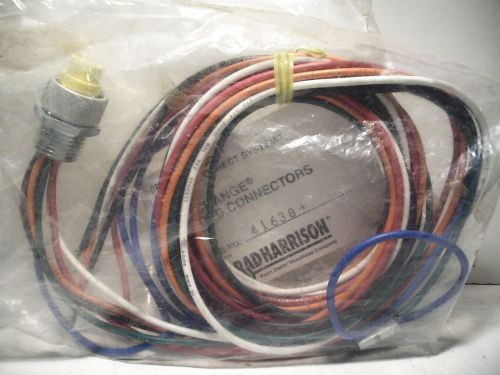 BRAD HARRISON 41638+ NEW! MC 6P FR PANEL MT 6FT 16/1 PVC MOLDED CABLE CONNECTOR