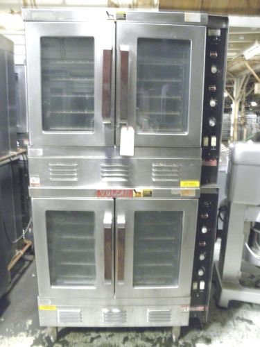 Vulcan snorkel sg1010e nat gas full size baking roasting double convection oven for sale