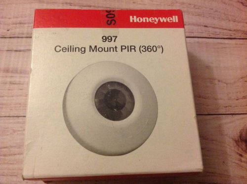 Honeywell 997 Ceiling Mount PIR 360 Degree Alarm System Security Motion Sensor