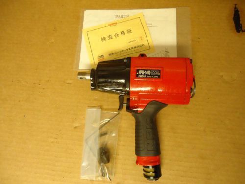 Pneumatic pulse impact wrench 1/2&#034; square drive npk npw-1400apts-000 for sale