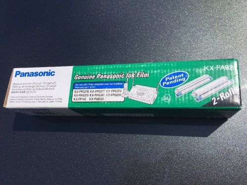 Panasonic KX–FA92 Replacement Film, Two Rolls (s14-100140) Free Shipping