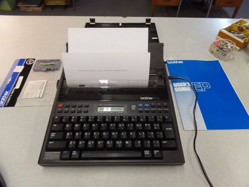 Brother EP43 Laptop Typewriter Word Processor w/ Extra Ribbon and Manual