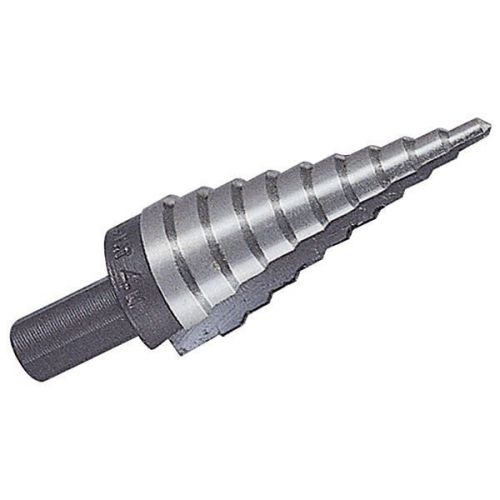 UNIBIT 11104 #4M Step Drill, Size Range: 4mm to 22mm by 2mm