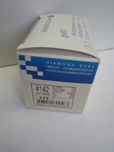 Dental Microdont Disposable Diamond Bur Sterile Wheel  #4142 Pack Of 10