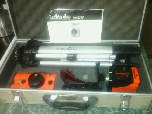 Lufkin insite laser level w/ all accessories