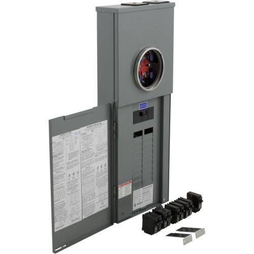 Single Phase 200 Amp 40 Circuit 20 Space Outdoor Main Breaker Panel Load Center