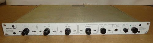 RTS Systems Series 4000 IFB System.  Model 4010