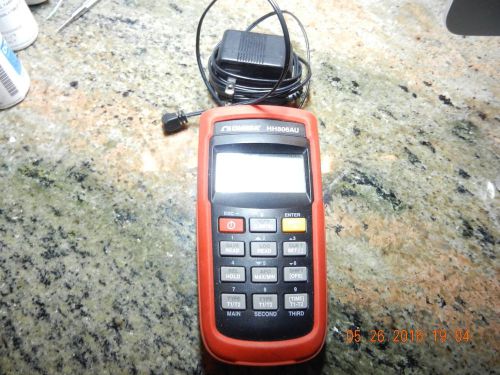 Omega wireless high accuracy temperature data logger/thermometer hh806au for sale