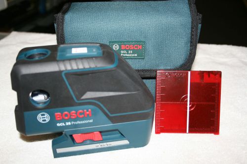 Bosch GCL25 Professional 5 Point Alignment Laser &amp; Cross Line Laser