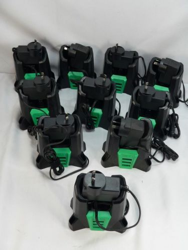 Five msa 10089487 charger &amp; aus plug. x5 - 5 units for altair &#034;4x&#034; gas detector  for sale