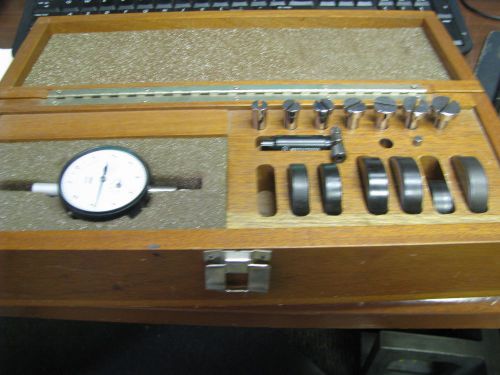 Mitutoyo-split anvil dial bore gage(model 5260-330) range .375&#034;-.750&#034; x .0001&#034; for sale