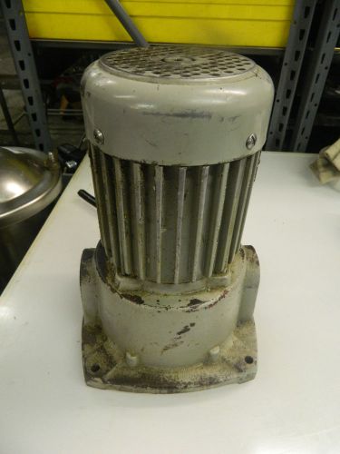 Graymills IMS75-F Coolant Pump Motor, MT, 3/4 HP, 230/460, Mfg&#039;d 2005, Used