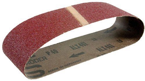 10 Pack Hitachi 995-560 4&#034; by 24&#034; Sanding Belt with AA80 Grit for the SB10T