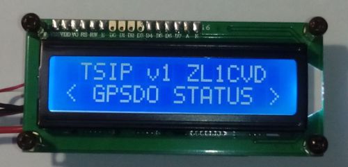 ZL1CVD TSIP GPSDO Thunderbolt Nortel Display