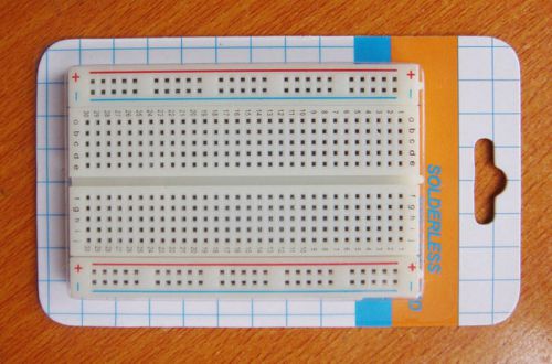 Solderless breadboard 400 contacts test diy equipment for arduino raspberry pi for sale