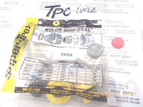 TPC Wire &amp; Cable 55515 Nylon Grip Seal Connector/Connectors
