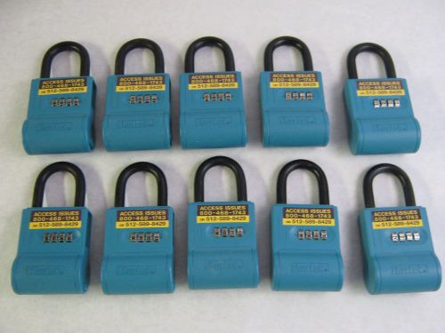 (10) Realtor Real Estate 4 Digit Lockboxes Key Safe Shurlok Lock Box Key Boxes