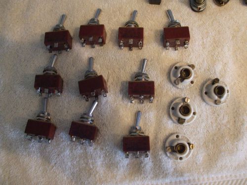 USED VARIETY OF ELECTIRCAL TOGGLE SWITCHES