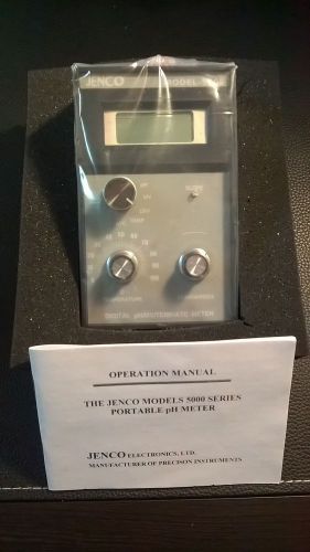 Jenco portable ph meter model# 5005 ... new for sale
