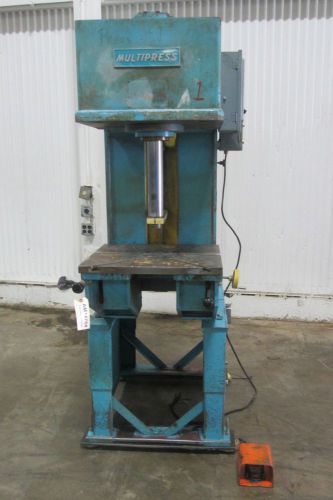 Denison 12-ton multipress c-frame type hydraulic press - used - am14784 for sale