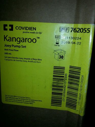 30 Covidien Kanagroo Joey Pump Feeding Bags - 500ml.