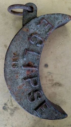 Antique Windmill Weight Fairbanks &amp; Morse Eclipse Crescent Moon A13 Pointing UP