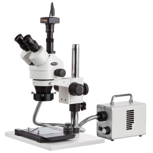 7x-45x trinocular inspection microscope with super large stand for sale