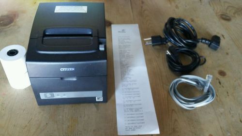 Citizen CT-S310IIUBK Thermal Receipt Printer POS Cords Receipt Paper included