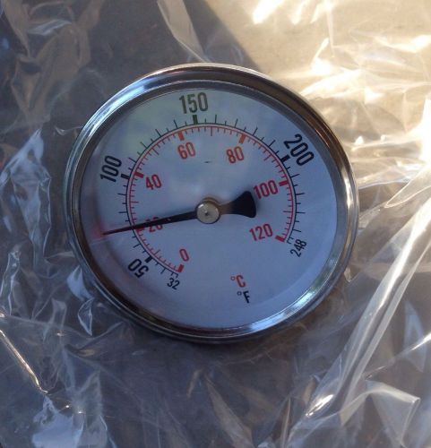 Hot Water Pressure / Temperature Gauge - 2 1/2&#034; Dial